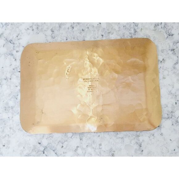 Bronze Hand Made Natale Grove City PA Vtg. Ltd. Edition Bronze Plate Duck Migrat - Picture 4 of 7
